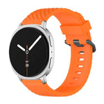 Correia de Relógio em Silicone Abeto com Fivela Preta, Para Samsung Galaxy Watch8 / Watch8 Classic