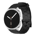 Bracelete de Silicone de Cor Sólida com Textura de Bola de Futebol, para Samsung Galaxy Watch8 / Watch8 Classic