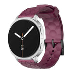 Bracelete de Silicone de Cor Sólida com Textura de Bola de Futebol, para Samsung Galaxy Watch8 / Watch8 Classic