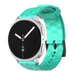 Bracelete de Silicone de Cor Sólida com Textura de Bola de Futebol, para Samsung Galaxy Watch8 / Watch8 Classic