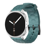 Bracelete de Silicone de Cor Sólida com Textura de Bola de Futebol, para Samsung Galaxy Watch8 / Watch8 Classic