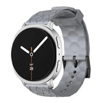 Bracelete de Silicone de Cor Sólida com Textura de Bola de Futebol, para Samsung Galaxy Watch8 / Watch8 Classic