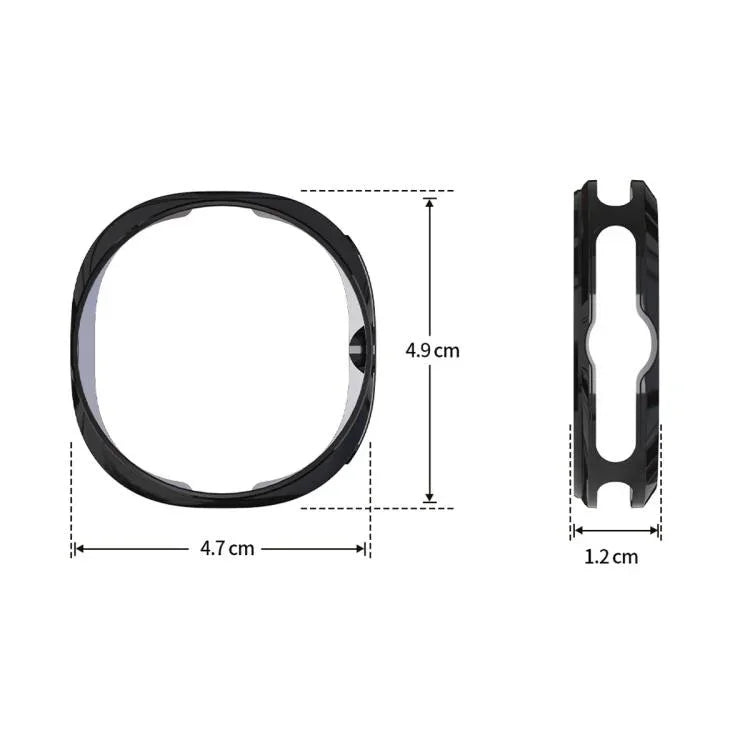 ENKAY Hat-Prince 2 in 1 Electroplated Soft TPU Cover with Full Coverage PMMA Soft Film, For Samsung Galaxy Watch8 Classic 46mm