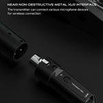 K1 Conversor de Microfone Dinâmico Portátil com Fio para Microfone Sem Fios, 1 Transmissor + 1 Recetor, 1 Transmissor + 1 Recetor