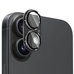 Película de vidro temperado anti-reflexo com armadura fosca para lente da câmara em liga de alumínio ENKAY, para iPhone 17
