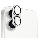 Película de vidro temperado com textura CD em liga de alumínio ENKAY para proteção da lente, para iPhone 17