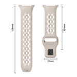 Correia de Silicone com Bisel de Velocidade e Fivela Reversa Preta, Para Samsung Galaxy Watch8 44mm, Para Samsung Galaxy Watch8 40mm