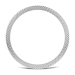 Correia de Silicone com Textura Rombóide no Bezel e Costura de Cor Sólida, Para Samsung Galaxy Watch8 44mm, Para Samsung Galaxy Watch8 40mm