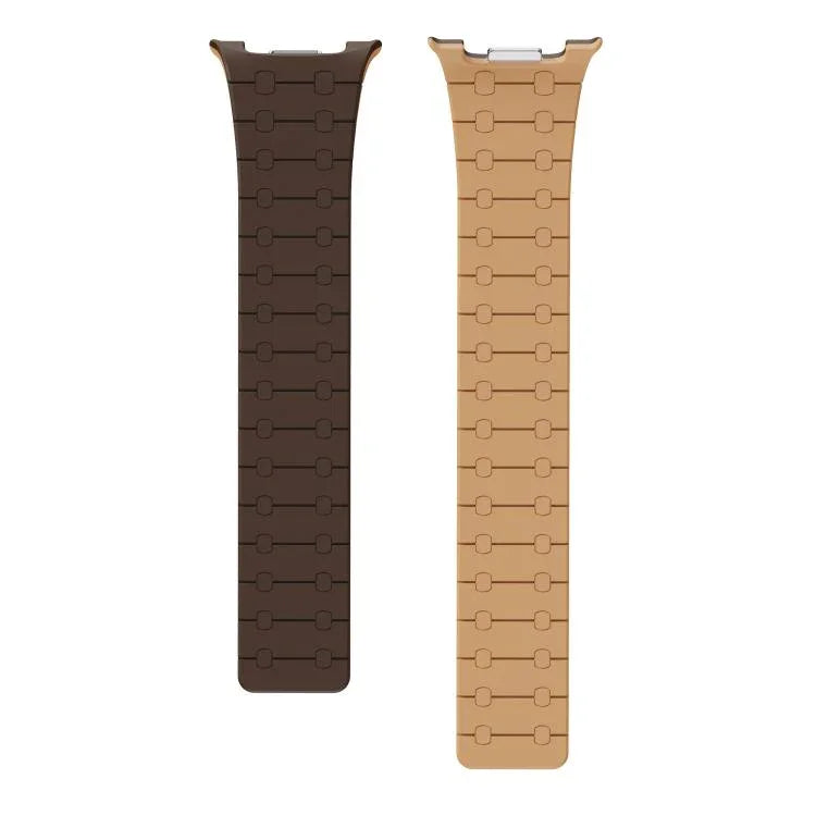 Integrated Magnetic Silicone Watch Band, For Samsung Galaxy Watch8 / Watch8 Classic