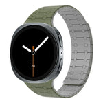 Integrated Magnetic Silicone Watch Band, For Samsung Galaxy Watch8 / Watch8 Classic