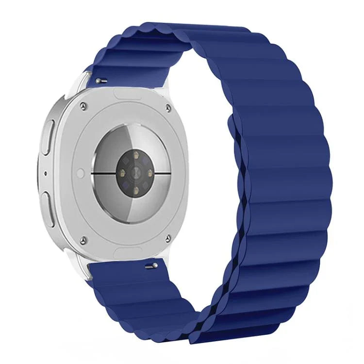 Correia Magnética de Silicone, Para Samsung Galaxy Watch8 / Watch8 Classic