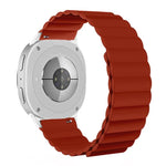 Correia Magnética de Silicone, Para Samsung Galaxy Watch8 / Watch8 Classic