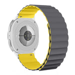 Correia Magnética de Silicone, Para Samsung Galaxy Watch8 / Watch8 Classic