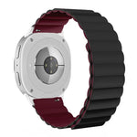 Correia Magnética de Silicone, Para Samsung Galaxy Watch8 / Watch8 Classic