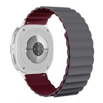 Correia Magnética de Silicone, Para Samsung Galaxy Watch8 / Watch8 Classic