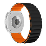 Correia Magnética de Silicone, Para Samsung Galaxy Watch8 / Watch8 Classic
