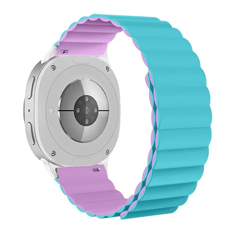 Correia Magnética de Silicone, Para Samsung Galaxy Watch8 / Watch8 Classic