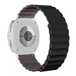 Correia Magnética de Silicone, Para Samsung Galaxy Watch8 / Watch8 Classic