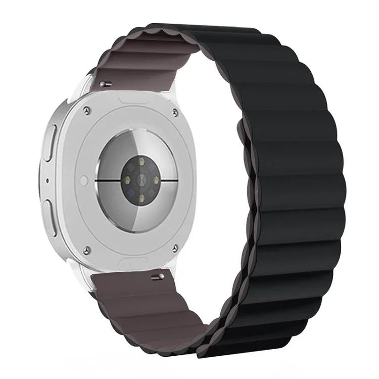 Correia Magnética de Silicone, Para Samsung Galaxy Watch8 / Watch8 Classic