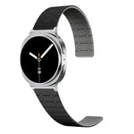 Correia Magnética de Silicone com Duas Cores, Para Samsung Galaxy Watch8 / Watch8 Classic