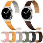 Correia Magnética de Silicone com Duas Cores, Para Samsung Galaxy Watch8 / Watch8 Classic