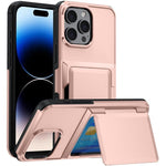 Capa para telemóvel Kalebol com carteira de cartão dobrável e proteção contra choques, para iPhone 17 Pro Max, para iPhone 17 Pro, para iPhone 17, para iPhone Air, para iPhone 16 Pro Max, para iPhone 16 Pro, para iPhone 16 Plus, para iPhone 16