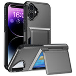 Capa para telemóvel Kalebol com carteira de cartão dobrável e proteção contra choques, para iPhone 17 Pro Max, para iPhone 17 Pro, para iPhone 17, para iPhone Air, para iPhone 16 Pro Max, para iPhone 16 Pro, para iPhone 16 Plus, para iPhone 16