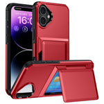 Capa para telemóvel Kalebol com carteira de cartão dobrável e proteção contra choques, para iPhone 17 Pro Max, para iPhone 17 Pro, para iPhone 17, para iPhone Air, para iPhone 16 Pro Max, para iPhone 16 Pro, para iPhone 16 Plus, para iPhone 16