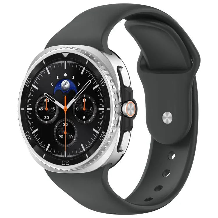 Reverse Buckle Silicone Watch Band, For Samsung Galaxy Watch8 / Watch8 Classic