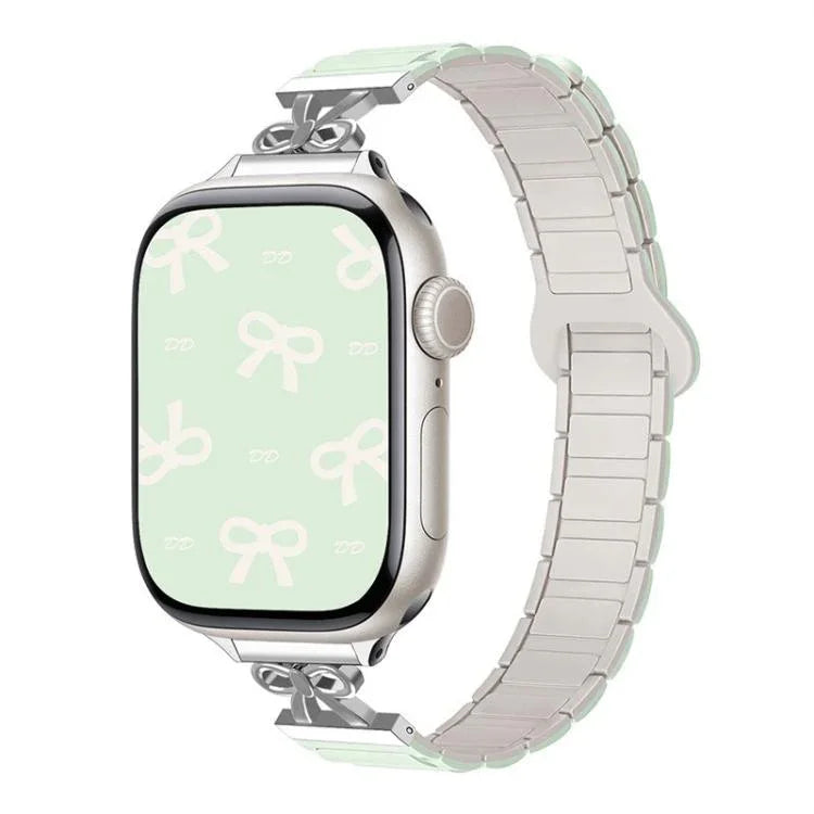 Correia de Relógio em Silicone Magnético com Laço para Cintura Pequena, Para Apple Watch 46mm / 49mm / 45mm / 44mm, Para Apple Watch 42mm / 41mm / 40mm / 38mm