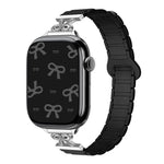 Correia de Relógio em Silicone Magnético com Laço para Cintura Pequena, Para Apple Watch 46mm / 49mm / 45mm / 44mm, Para Apple Watch 42mm / 41mm / 40mm / 38mm