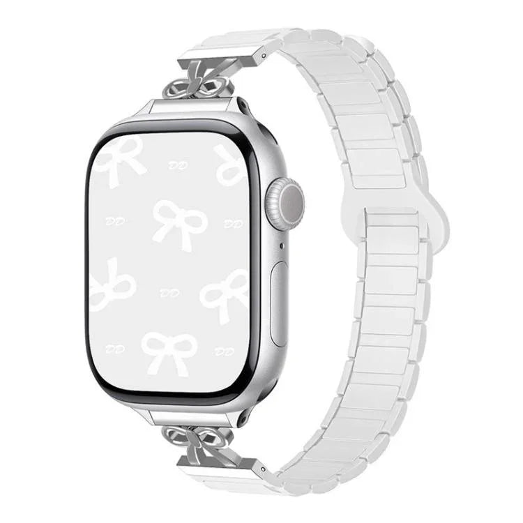 Correia de Relógio em Silicone Magnético com Laço para Cintura Pequena, Para Apple Watch 46mm / 49mm / 45mm / 44mm, Para Apple Watch 42mm / 41mm / 40mm / 38mm