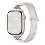 Correia de Relógio em Silicone Magnético com Laço para Cintura Pequena, Para Apple Watch 46mm / 49mm / 45mm / 44mm, Para Apple Watch 42mm / 41mm / 40mm / 38mm