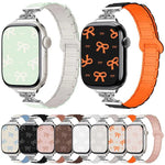Correia de Relógio em Silicone Magnético com Laço para Cintura Pequena, Para Apple Watch 46mm / 49mm / 45mm / 44mm, Para Apple Watch 42mm / 41mm / 40mm / 38mm