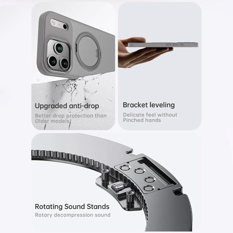 Capa para telemóvel Kalebol com suporte magnético rotativo MagSafe, para iPhone 17 Pro Max, para iPhone 17 Pro, para iPhone 17, para iPhone Air, para iPhone 16 Pro Max, para iPhone 16 Pro, para iPhone 16 Plus, para iPhone 16