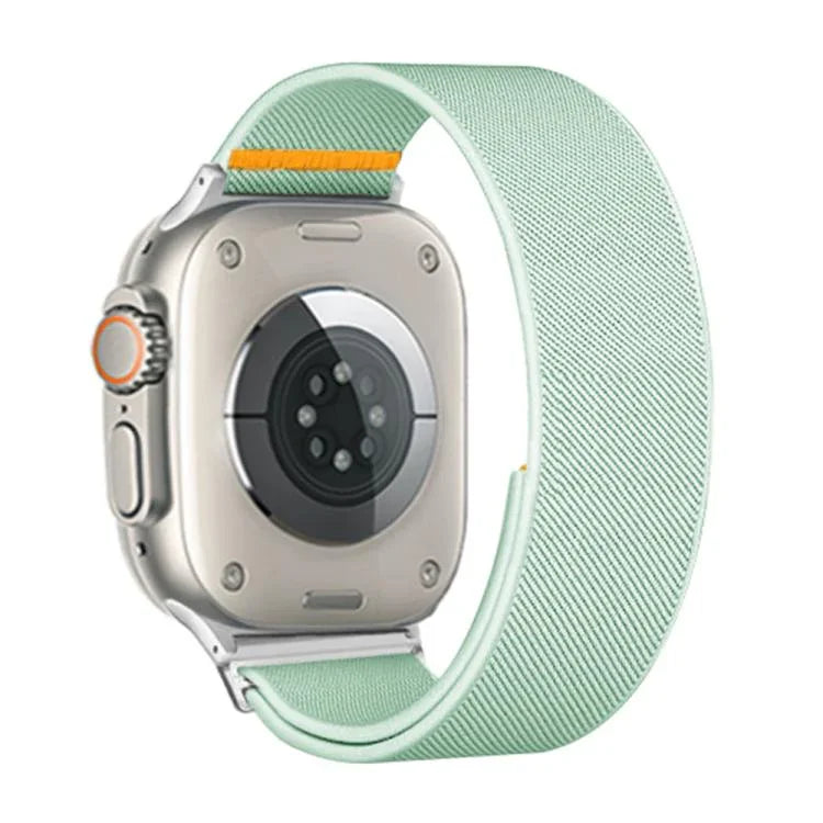 Correia de Relógio em Nylon Elástico com Laço Único Ajustável, Para Apple Watch 46mm / 49mm / 45mm / 44mm, Para Apple Watch 42mm / 41mm / 40mm / 38mm