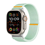 Correia de Relógio em Nylon Elástico com Laço Único Ajustável, Para Apple Watch 46mm / 49mm / 45mm / 44mm, Para Apple Watch 42mm / 41mm / 40mm / 38mm