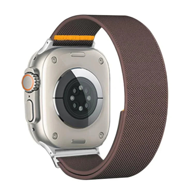 Correia de Relógio em Nylon Elástico com Laço Único Ajustável, Para Apple Watch 46mm / 49mm / 45mm / 44mm, Para Apple Watch 42mm / 41mm / 40mm / 38mm
