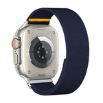Correia de Relógio em Nylon Elástico com Laço Único Ajustável, Para Apple Watch 46mm / 49mm / 45mm / 44mm, Para Apple Watch 42mm / 41mm / 40mm / 38mm