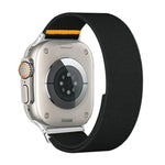 Correia de Relógio em Nylon Elástico com Laço Único Ajustável, Para Apple Watch 46mm / 49mm / 45mm / 44mm, Para Apple Watch 42mm / 41mm / 40mm / 38mm