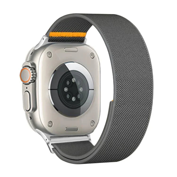Correia de Relógio em Nylon Elástico com Laço Único Ajustável, Para Apple Watch 46mm / 49mm / 45mm / 44mm, Para Apple Watch 42mm / 41mm / 40mm / 38mm