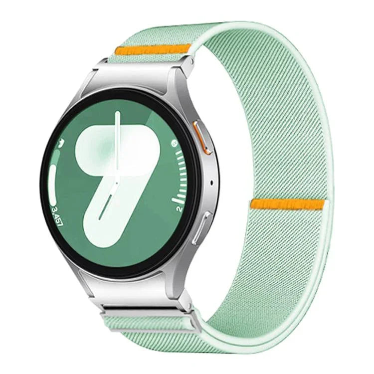 Correia Ajustável de Nylon Elástico com Laço Único, Para Samsung Galaxy Watch FE / 7 / 6 / 5 / 4