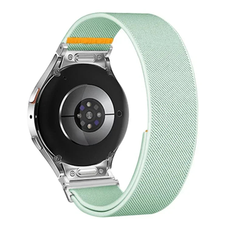 Correia Ajustável de Nylon Elástico com Laço Único, Para Samsung Galaxy Watch FE / 7 / 6 / 5 / 4