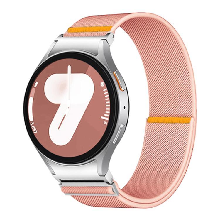 Correia Ajustável de Nylon Elástico com Laço Único, Para Samsung Galaxy Watch FE / 7 / 6 / 5 / 4