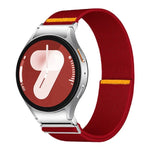 Correia Ajustável de Nylon Elástico com Laço Único, Para Samsung Galaxy Watch FE / 7 / 6 / 5 / 4