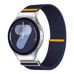 Correia Ajustável de Nylon Elástico com Laço Único, Para Samsung Galaxy Watch FE / 7 / 6 / 5 / 4