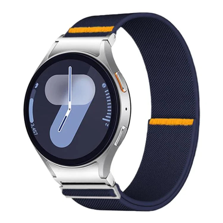 Correia Ajustável de Nylon Elástico com Laço Único, Para Samsung Galaxy Watch FE / 7 / 6 / 5 / 4