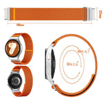 Correia Ajustável de Nylon Elástico com Laço Único, Para Samsung Galaxy Watch FE / 7 / 6 / 5 / 4