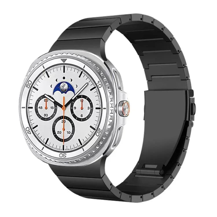 Correia Integrada de Aço Inoxidável com Uma Conta, Para Samsung Galaxy Watch8 / Watch8 Classic