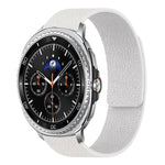 Pulseira de relógio em silicone magnético macio com textura de lichia, Para Samsung Galaxy Watch Ultra 47mm / Ultra 2025, Para Samsung Galaxy Watch8 / 8 Classic